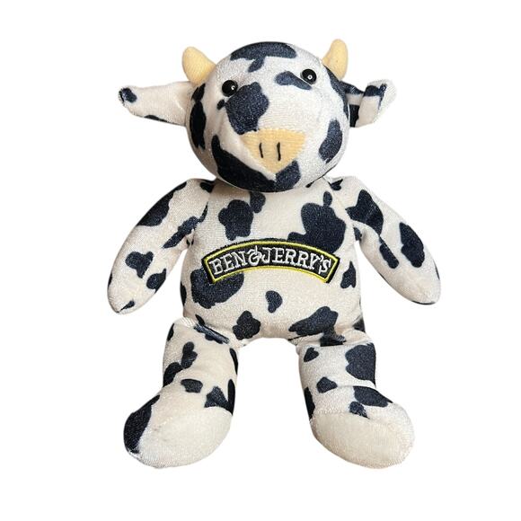 Mary Meyer Ben & Jerry’s Cow Beanie Bag 9” Plush Stuffed Animal - Picture 2 of 9